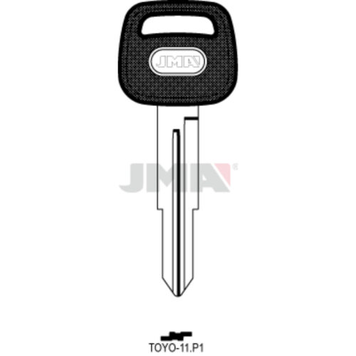 Chei Otel Plastic Negru TOYO-11.P1